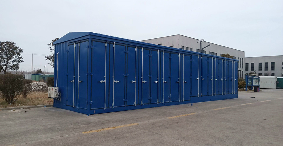 光伏電站并網(wǎng)預(yù)制艙2